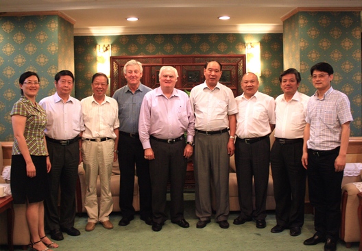 周国富主席会见世界包装组织主席托马斯•施耐德