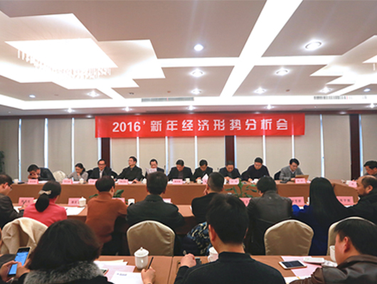 2016新年经济形势分析会在杭成功举行