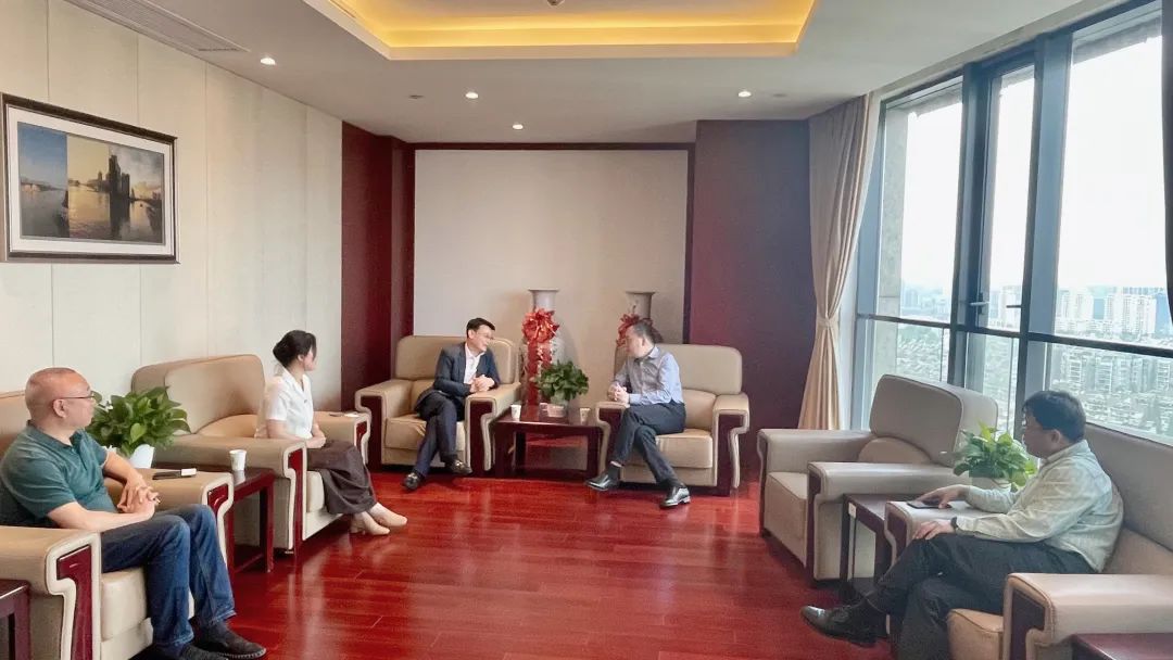 刘江一行走访杭州运河集团